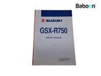 Instructie Boek Suzuki GSX R 750 2006-2007 (GSXR750 K6/K7), Gebruikt