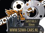 Spacers 10mm Mercedes A,CLA,CLS,CLK 5x112 Spoorverbreders, Auto diversen, Tuning en Styling, Ophalen of Verzenden