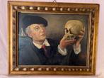 Italiaanse school (XX) - Memento mori, Antiek en Kunst