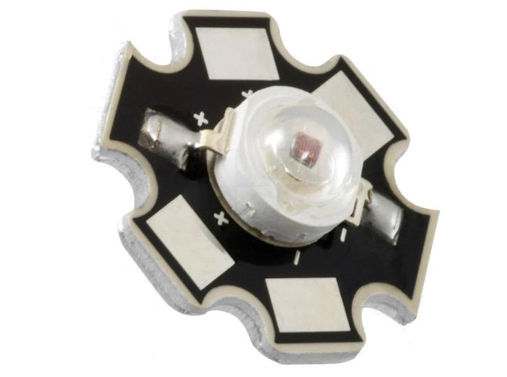 Power LED diode - Rood - 3W, Hobby en Vrije tijd, Elektronica-componenten, Nieuw, Ophalen of Verzenden