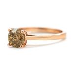 Ring - 14 karaat Roségoud - 1.32ct. tw. Diamant (Natuurlijk), Nieuw