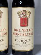 1981 Col dOrcia - Brunello di Montalcino - 3 Flessen (0.75, Nieuw