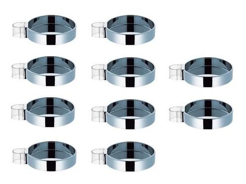 Veiling - 10x Hansgrohe zeepschaal ø22mm Cassetta C chroom, Doe-het-zelf en Verbouw, Sanitair