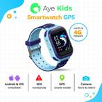 AyeKids SmartWatch Kinderen - GPS - 4G Netwerk - Incl, Sieraden, Tassen en Uiterlijk, Smartwatches, Ophalen of Verzenden, Nieuw