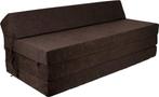 Opvouwbaar Matras 200x120 Bruin | Retourdeal | 50% Korting!, Ophalen of Verzenden, 120 cm, 200 cm, Nieuw