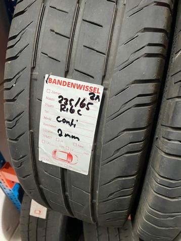 2x Continetal 235 65 R16 Cargo *ZOMER* 7MM gratis montage beschikbaar voor biedingen