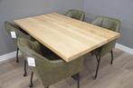 Eiken tafel / eettafel 160*90 cm met spinpoot, Huis en Inrichting, Tafels | Eettafels, Ophalen of Verzenden, Nieuw, Eikenhout