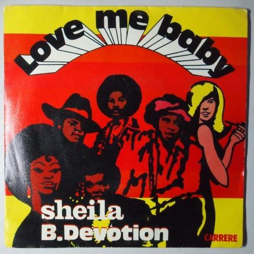 Sheila B. Devotion - Love me baby - Single, Cd's en Dvd's, Vinyl Singles, Single, Gebruikt, 7 inch, Pop