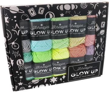 Scheepjes Glow Up Colour Pack - 10 kleuren x 25 gram - Glo beschikbaar voor biedingen