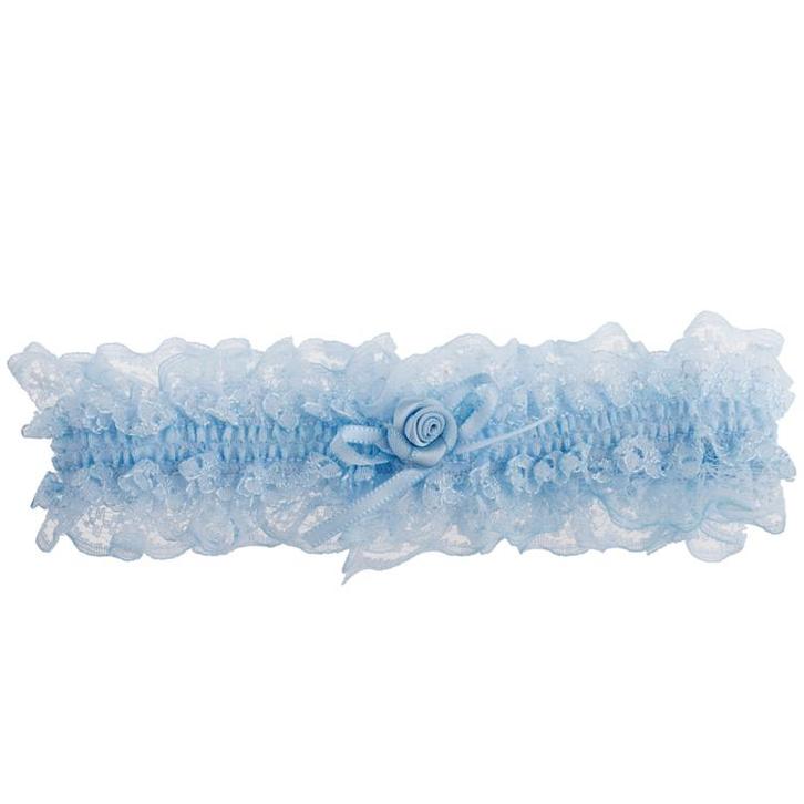 Kousenband lichtblauw NIEUW, Kleding | Dames, Trouwkleding en Trouwaccessoires, Blauw, Nieuw, Ophalen of Verzenden