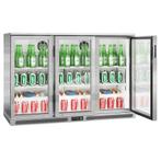 GGM Gastro | Barkoelkast - 1350mm - 320 liter - met 3 glazen, Verzenden, Nieuw