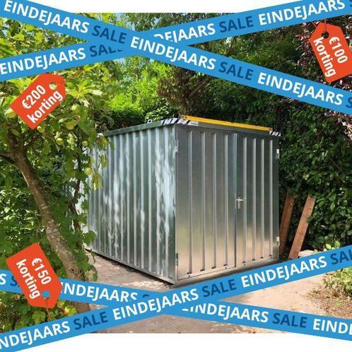 Demontabele zeecontainer 16 ft - Laagsteprijs/ gebruikt, Zakelijke goederen, Machines en Bouw | Keten en Containers