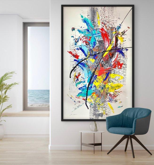 Michele Socionovo - XXL. Come un ricordo profondo nel cuore, Antiek en Kunst, Kunst | Schilderijen | Modern