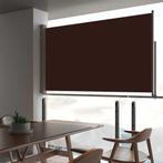 vidaXL Tuinscherm uittrekbaar 140x300 cm bruin, Verzenden, Nieuw