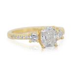 Ring - 18 karaat Geel goud - 2.01ct. tw. Diamant, Nieuw