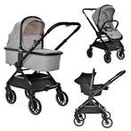 Lorelli Reya Grey 3-in-1 Kinderwagen incl. Autostoel, Verzenden, Nieuw