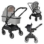 Lorelli Reya Grey 3-in-1 Kinderwagen incl. Autostoel, Kinderen en Baby's, Kinderwagens en Combinaties, Verzenden, Nieuw