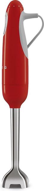 SMEG HBF03RDEU - Staafmixer - Rood - 700W - Met accessoires, Verzenden, Zo goed als nieuw