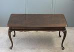 Tafel - Engelse Salontafel - Mahonie, Wortelnotenhout