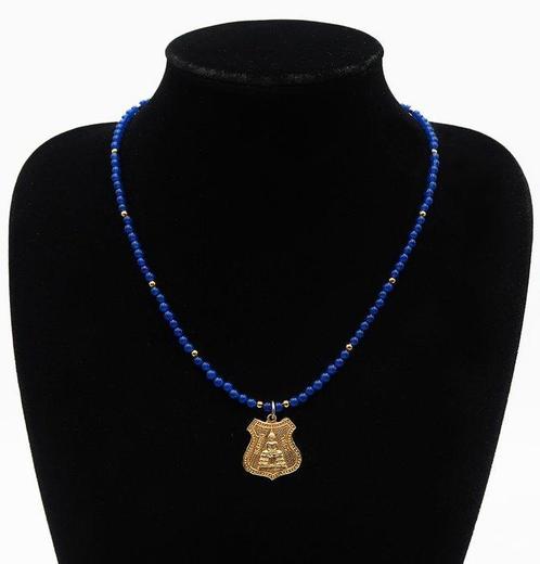 Saffier - Boeddhistische ketting - Boeddha - Wijsheid en, Antiek en Kunst, Antiek | Boeken en Bijbels