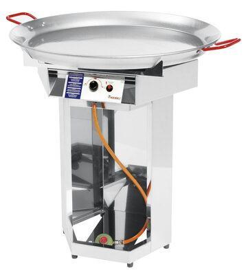 Gasgrill - Fiesta 800 - Incl. 80 cm pan - Hendi - 146804, Zakelijke goederen, Horeca | Keukenapparatuur, Nieuw in verpakking, Verzenden
