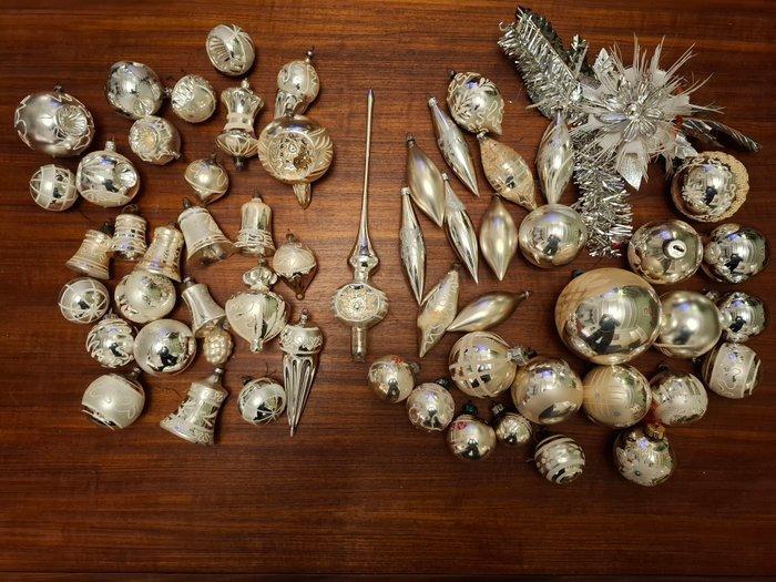 Kerstballen (58) - Glas - vintage en antiek kerst, Diversen, Kerst