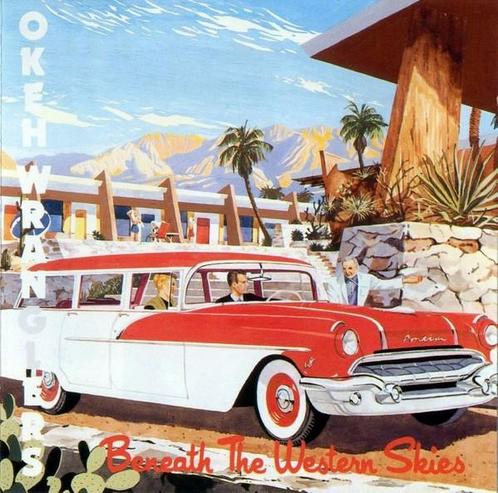 cd - Okeh Wranglers - Beneath The Western Skies, Cd's en Dvd's, Cd's | Overige Cd's, Zo goed als nieuw, Verzenden