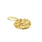 Gouden organische hanger (kettinghanger, gouden hanger), Ophalen of Verzenden, Gebruikt, Goud, Overige merken