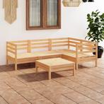vidaXL 5-delige Loungeset massief grenenhout, Verzenden, Nieuw, Loungeset