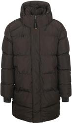 Superdry Lange Pufferjas Hooded Zwart maat M Heren, Zwart, Nieuw, Superdry, Verzenden