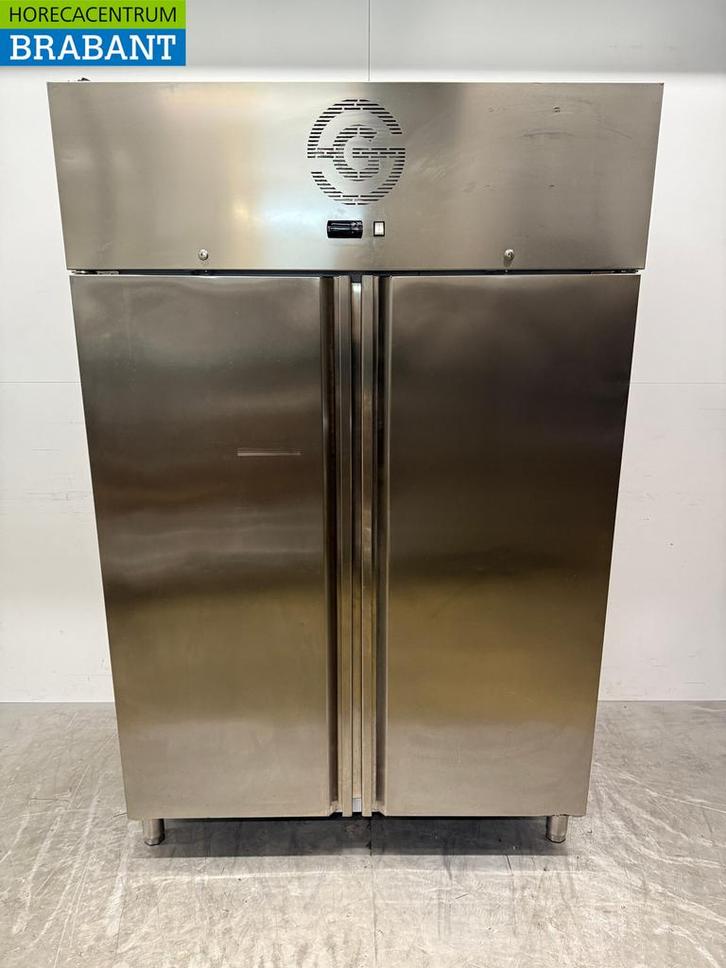 RVS Dubbeldeurs Koeling 1400 liter 230V Horeca, Zakelijke goederen, Horeca | Keukenapparatuur, Gebruikt, Ophalen of Verzenden