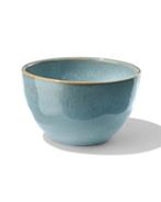 HEMA Schaal Ø10cm Porto reactief glazuur blauw, Verzenden, Nieuw