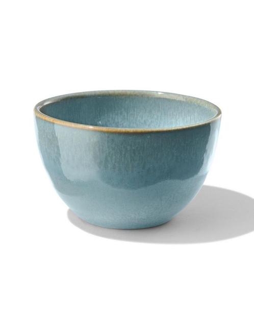 HEMA Schaal Ø10cm Porto reactief glazuur blauw, Huis en Inrichting, Keuken | Keukenbenodigdheden, Nieuw, Verzenden