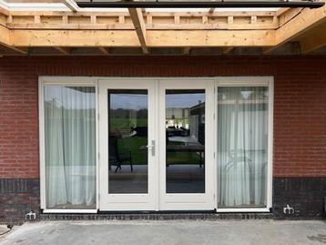 HARDHOUTEN TUINDEUREN met kozijn in 24 uur op maat GEMAAKT! beschikbaar voor biedingen