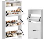 Smal 3-laags Schoenenrek met Klapladen voor Hal en Gang, Huis en Inrichting, Kasten | Schoenenkasten, Verzenden, Nieuw