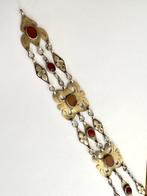 Tekke - Zilver, Zilver verguld, Carnoolen - Turkmenistan -