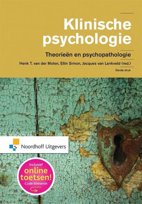 Klinische psychologie 9789001846244 Henk t. van der Molen, Boeken, Psychologie, Gelezen, Verzenden