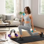 TRUUSK Halterset Met Opbergrek - Set Van 6 Halters Voor Fitn, Huis en Inrichting, Fauteuils, Verzenden, Nieuw