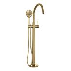Brauer Gold Carving Vrijstaande Vrijstaand Badmengkraan -, Doe-het-zelf en Verbouw, Sanitair, Ophalen of Verzenden, Nieuw