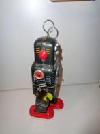 Yoneya - Blechrobot - Opwindbaar blikken speelgoed -, Antiek en Kunst