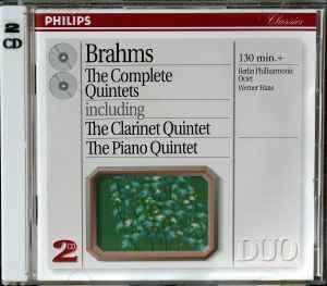cd - Brahms - The Complete Quintets Including The Clarine..., Cd's en Dvd's, Cd's | Overige Cd's, Zo goed als nieuw, Verzenden