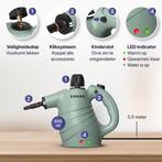 2dekans | LUMAN Stoomreiniger – 16-in-1, Incl. Accessoires –, Ophalen of Verzenden, Zo goed als nieuw