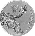 Duitsland. 5 Mark 2025 Germania Beasts – Gullinbursti 1 oz