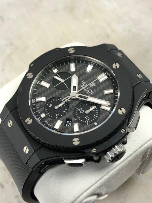 Hublot - Big Bang Black 44 Chronograph Automatic -, Sieraden, Tassen en Uiterlijk, Horloges | Heren