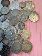 Wereld. Lot of 55 silver coins 55 silver coins! 1800-2000