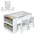 LIVSK Multifunctionele Kindertafel en Stoel Set - 2-in-1 met, Kinderen en Baby's, Verzenden, Nieuw