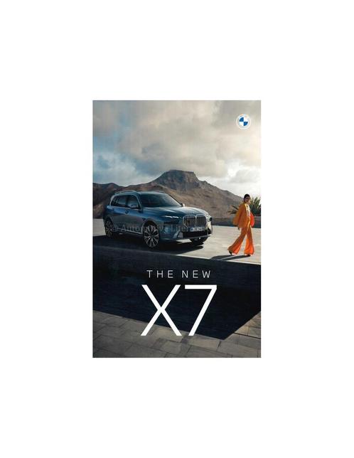 2022 BMW X7 BROCHURE FRANS, Boeken, Auto's | Folders en Tijdschriften, BMW