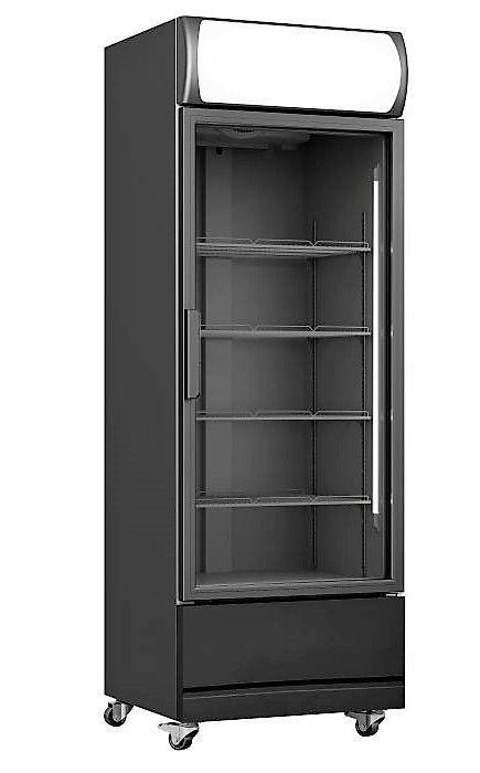 Flessenkoelkast, Koelkast met 1 glasdeur, 61cm, NIEUW, Witgoed en Apparatuur, Koelkasten en IJskasten, Nieuw