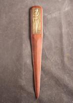 Art Deco met bronzen plaquette - Pierre Turin (1891-1968) -, Antiek en Kunst