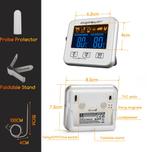 Aigostar 2-in-1 Thermometer - 0-250 Celcius - Wit, Verzenden, Nieuw
